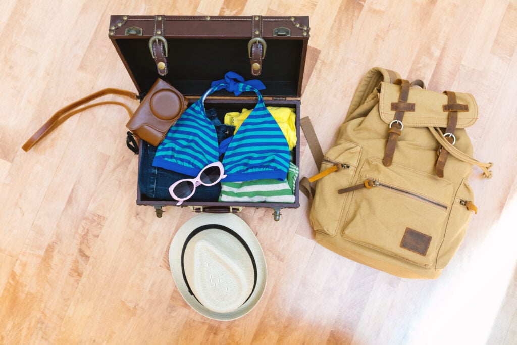 Open Suitcase Packed With Travel Items On Floor 2026 01 11 10 29 25 Utc 1024x683